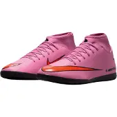 Nike Mercurial Superfly 10 Club Ic Scary Good - Rosa/svart/totalt Crimson - Inomhus (Ic), storlek 43