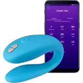 We-vibe Sync Go Appstyrd Parvibrator - Blå - Blå