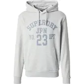 Superdry för män. M2014091A Sweatshirt Athletic Ess grå (XXL), Casual, Bomull