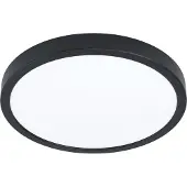 Eglo connect Smart taklampa Fueva 6-Z, dimbar, Svart, Vardagsrum / matsal, Syntetmaterial, Modern, Smarta hem taklampa