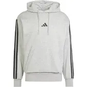 Adidas Essentials 3 Stripes Fleece Huvtröja