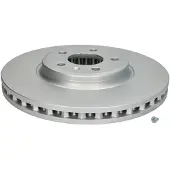 ABE Bromsskiva C3A033ABE-P fram, ventilerad, höggradigt förkolnad, 1 Stycke