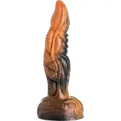 XR Brands Ravager Rippled Tentacle Silikondildo 20,5 cm - Blandade färger - Blandade färger