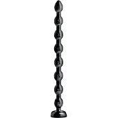 Hosed Snake Analkulor med Nummer Small 49 cm - Svart - Svart