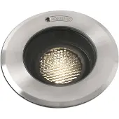 Faro LED-takinbyggnadslampa Geiser, saltvattenbeständig Geiser, Aluminium / grå / zink, Rostfritt stål, Modern, Taklampa