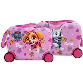 Nickelodeon ridande resväska - Psi Patrol - rosa liten