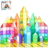 PicassoTiles Magnetic Tiles set 61 Bitar Picasso Tiles