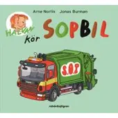 Halvan kör sopbilen
