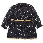 Boboli Chiffon Hearts Långärmad Kort Klänning