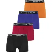 Felix Hardy Boxershorts blå / orange / röd / svart / vit