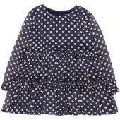Boboli Chiffon Långärmad Kort Klänning