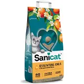 Sanicat Essential Oils Ultra Clumping Orange Floral kattsand