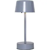 Star Trading Liten solcellsladdad bordslampa, Blå