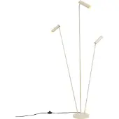 QAZQA Modern golvlampa beige 3-ljus GU10 35mm - Thomas