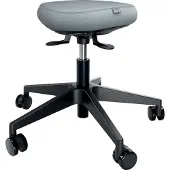 Leitz Ergo Active - Pall - ergonomisk - triangulär - svängtapp - dubbel densitet skum - svart