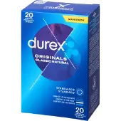 Durex Originals Classic Natural Kondomer 20 st - Klar - Klar