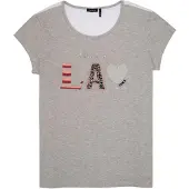 Ikks T-shirts med korta ärmar ZOKO flickor - Grå - 6 år