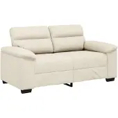 vidaXL 2-sitssoffa 160x81x84 cm linne