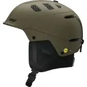Salomon - Skidhjälmar herr - Husk Prime Mips Olive Night för Unisex - Storlek L - Khaki