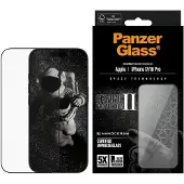 PanzerGlass Ceramic II Screen Protector iPhone 17 | iPhone 16 Pro | Ultra-Wide Fit w. EasyAligner