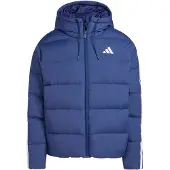 Adidas Vinterjacka Down Essentials 3-stripes - Navy, storlek Medium