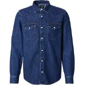 Lee Jeans Skjorta mörkblå