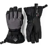 Hestra Gauntlet Czone Jr. - 5 Finger Graphite/Black