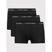 Calvin Klein 3 Pack Low Rise Trunks Cotton Stretch