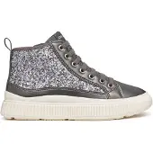 Geox Höga sneakers J LAQUINNY GIRL flickor - Silver - 35