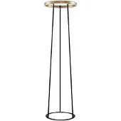 LUCANDE Golvlampa , Seppe, dimbara, Svart, Vardagsrum, Metall, Design
