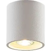 LINDBY Taklampa Parvin , dimbar, Vitt / opal, Vardagsrum / matsal, Aluminium / grå / zink, Modern, Taklampa