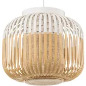Forestier Taklampor , Bamboo Light XS, dimbara, Vit, Vardagsrum, Bambu, Design