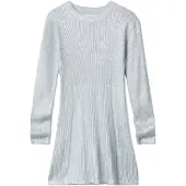 Calvin Klein Silver Coated Dress