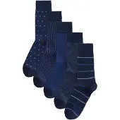 Next Sockor marinblå / ljusblå / mörkblå