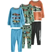 Next Pyjamas azur / jade / mandarin / svart