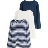 Next T-shirt marinblå / vit / off-white