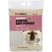 Flamingo Bentonitkattsand Med Talk 12kg