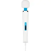 Europe Magic Wand Vibrator - Vit - Vit