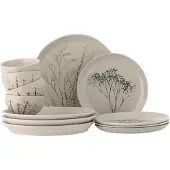 Bloomingville Bea Bordservisset, Natur, Stengods 4 x 3 St