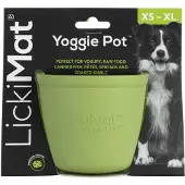 LickiMat - Yoggie Pot Green