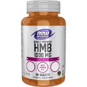 Now , Sport, HMB, Dubbel Styrka, 1 000 mg, 90 tabletter