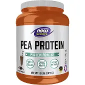 Now , Sport, Peaproteinpulver, Kremig choklad, 2 lbs (907 g)