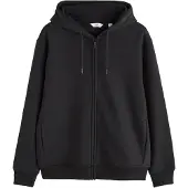 Next Sweatjacka svart
