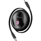 Baseus USB-C till USB-C 100W laddningskabel (svart) Bayern Edition