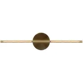 UMAGE Design vägglampa Omni, dimbar, Mässing / guld, Vardagsrum / matsal, Metall, Design, Vägglampa, vägglampa inomhus
