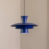 Luminex Hänglampa Plato , dimbar, Blå, Vardagsrum / matsal, Metall, Modern, Pendellampa