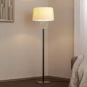 Argon Golvlampa Priam , Svart, Vardagsrum / matsal, Metall, Golvlampa
