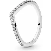 Pandora Sparkling Wishbone ring 196316CZ-56