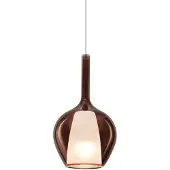 Ideal Lux Hänglampa Kalique, dimbar, Koppar, Vardagsrum / matsal, Syntetmaterial, Modern, Pendellampa