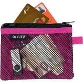 Leitz WOW Travel Small - Påse for personal belongings / ID / credit cards / cable / cash / earphones - nylon - svart